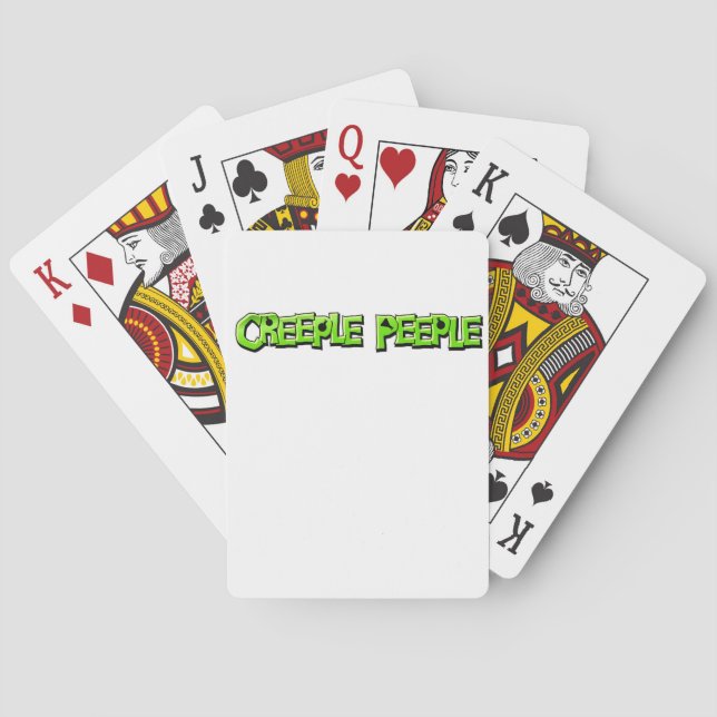 Baraja De Cartas Creeple Peeple playing cards (Reverso)