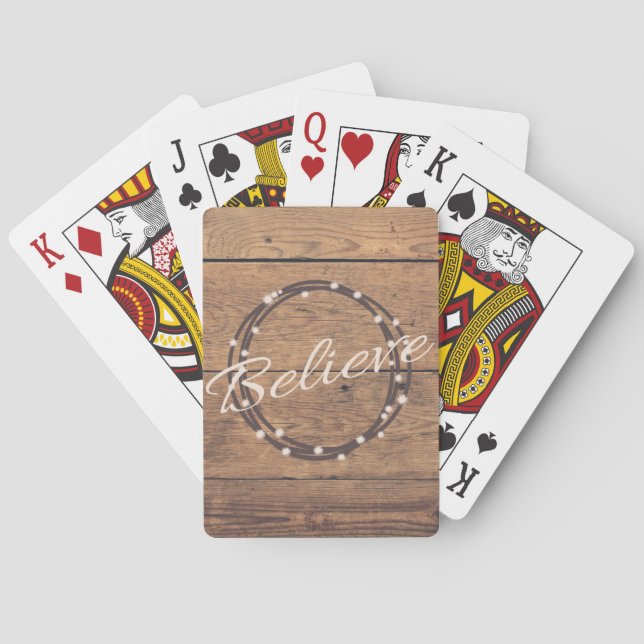 Baraja De Cartas Creer (Reverso)