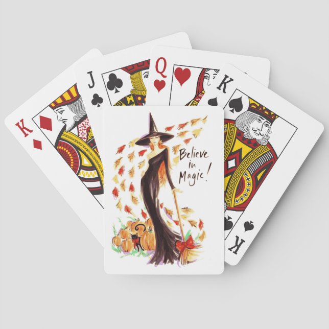 BARAJA DE CARTAS CREER EN MÁGICO (Reverso)
