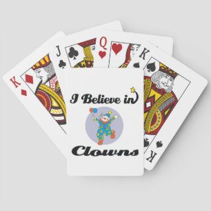 Baraja De Cartas creo en los payasos