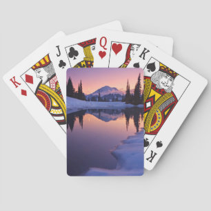 Baraja De Cartas Crepúsculo, el Tarn y luna creciente