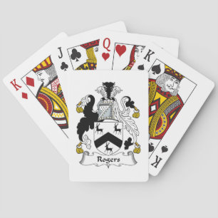 Baraja De Cartas Crest familiar Rogers