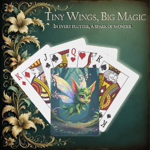 Baraja De Cartas Criatura de Hada Encantada – Duende del Bosque Mág