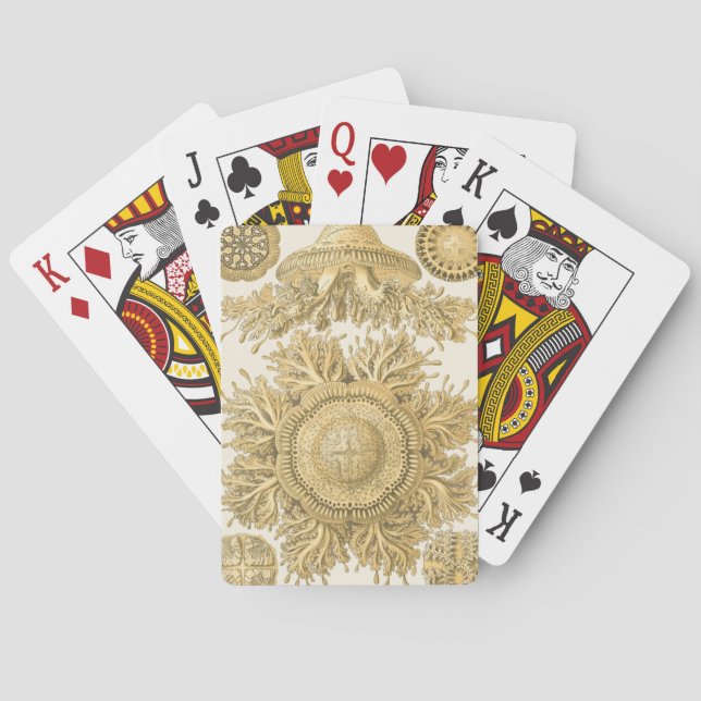 Baraja De Cartas Criaturas del Mar de Oro (Reverso)