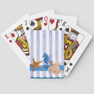 Baraja De Cartas Criaturas marinas náuticas