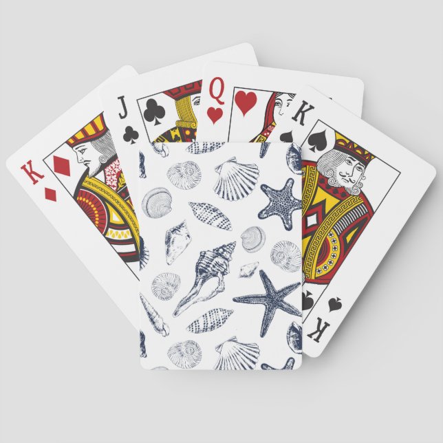 Baraja De Cartas Criaturas submarinas (Reverso)