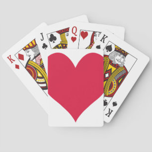 Baraja De Cartas Crimson Cute Heart