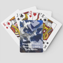 Baraja De Cartas Cristal azul fluorita