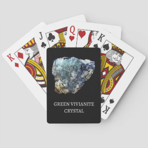 Baraja De Cartas Cristal Verde Encantado Vivianita Espíritu de la N