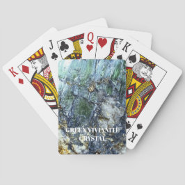 Baraja De Cartas Cristal Vivianita verde