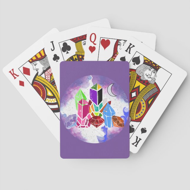 Baraja De Cartas Cristales (Reverso)