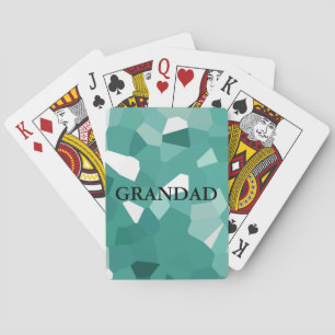 Baraja De Cartas Cristales azules