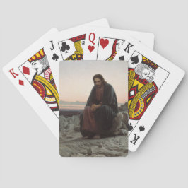 Baraja De Cartas Cristo en el salvaje (por Ivan Kramskoi)