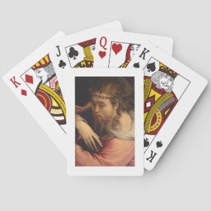 Baraja De Cartas Cristo que lleva la cruz, 1540-45 (aceite en el