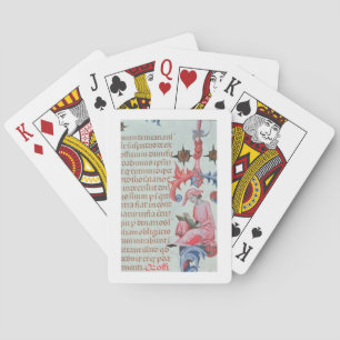Baraja De Cartas Crítico o cronista, posiblemente un autorretrato d