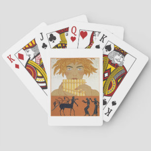 Baraja De Cartas Critique al gaitero, ilustracion de "Les Mythes"