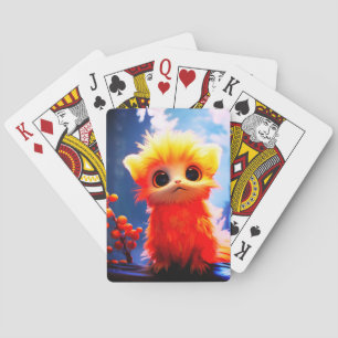 Baraja De Cartas Critter naranja