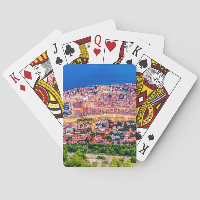 Baraja De Cartas Croacia Dubrovnik (Reverso)