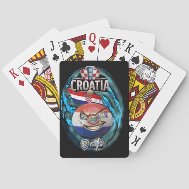 Baraja De Cartas Croacia-GBall (Reverso)