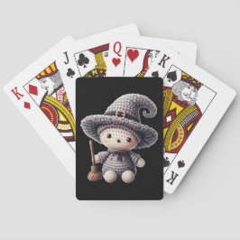 Baraja De Cartas Crochet Cute Witch