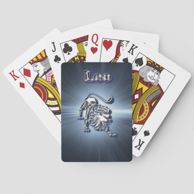 Baraja De Cartas Cromo Leo (Reverso)