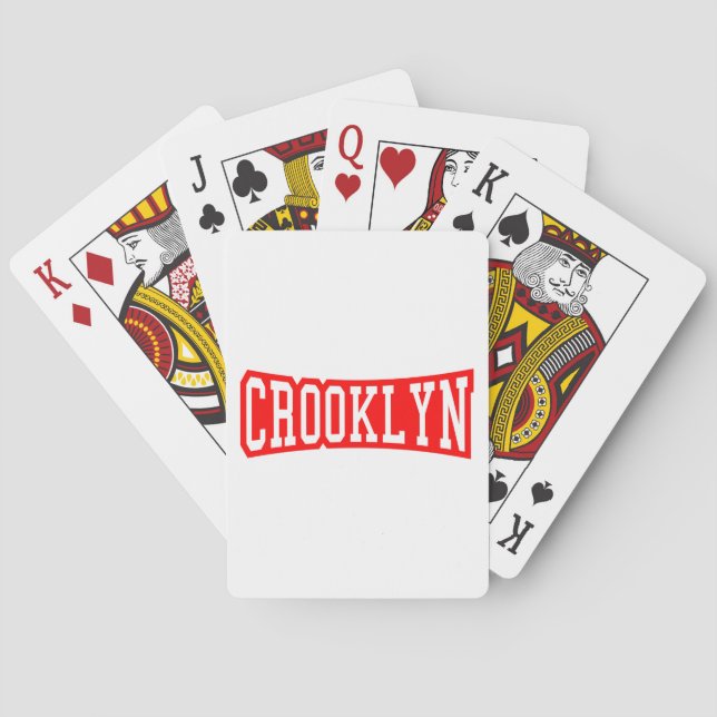 BARAJA DE CARTAS CROOKLYN, NYC (Reverso)