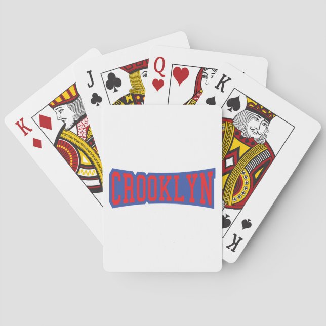 BARAJA DE CARTAS CROOKLYN, NYC (Reverso)