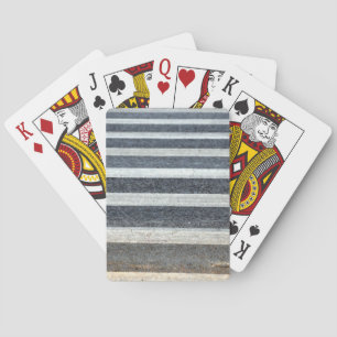 Baraja De Cartas Cruce de paso o cebra