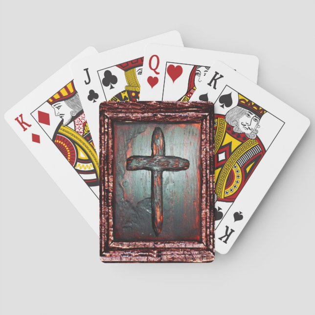 Baraja De Cartas Cruz de sangre (Reverso)