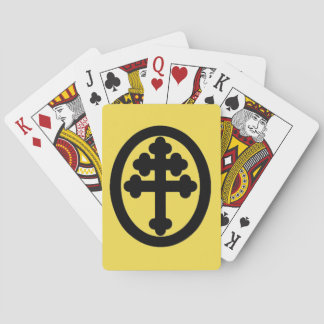 Baraja De Cartas Cruz francesa