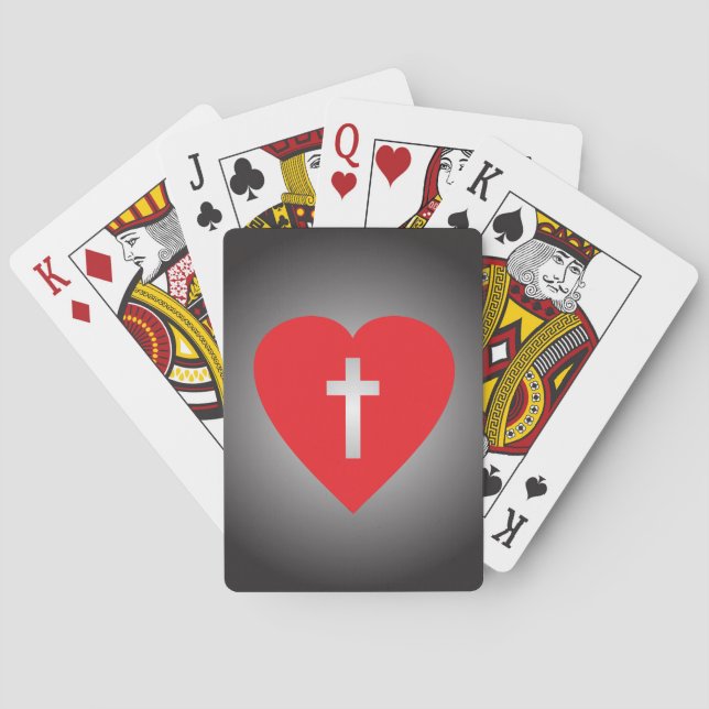 Baraja De Cartas Cruzar mi corazón (Reverso)