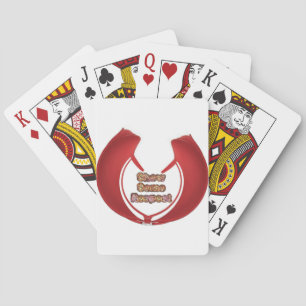 Baraja De Cartas Cuadro Artístico Muestra Algo De Respeto