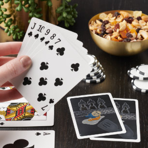 Baraja De Cartas Cuadro Roto Luego Frito por Alfred Fox
