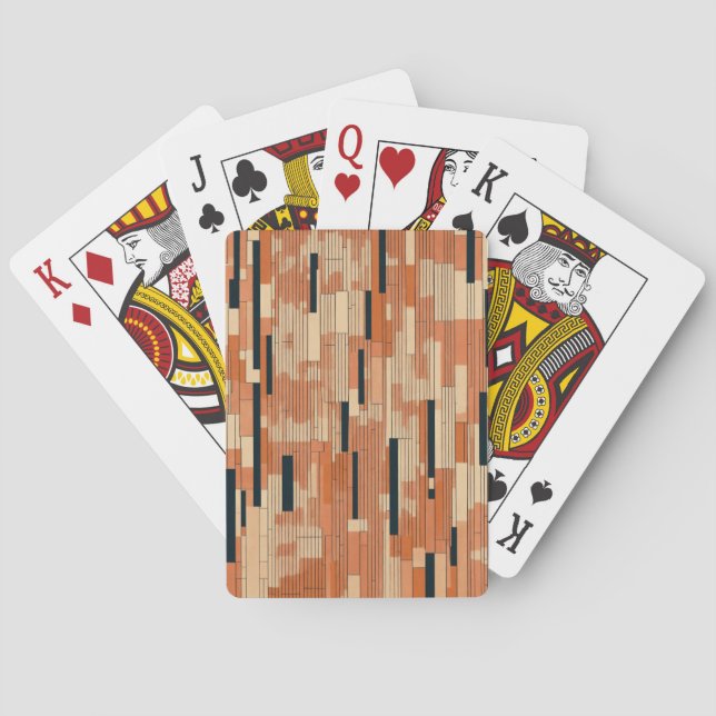 Baraja De Cartas Cuadros nostálgicos El arte de los coches clásicos (Reverso)