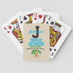 Baraja De Cartas Cualquier nombre cualquier fecha Familia Reunión A