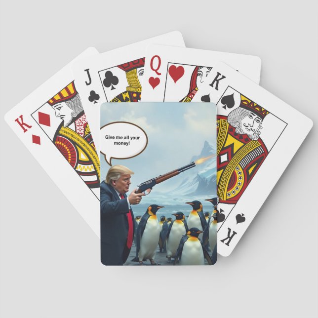 Baraja De Cartas Cuando el presidente es estúpido (Reverso)