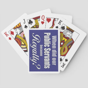 Baraja De Cartas ¿Cuándo se convirtieron los servidores públicos en
