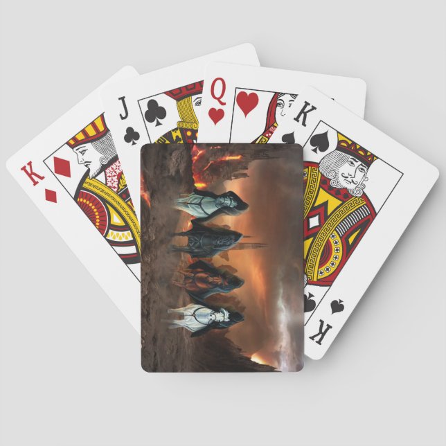 Baraja De Cartas Cuatro Jinetes Del Apocalipsis (Reverso)