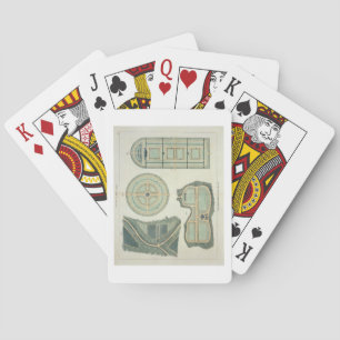 Baraja De Cartas Cuatro planes para los jardines de la cocina, de "