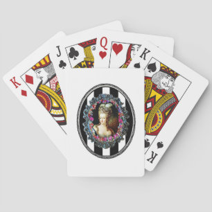 Baraja De Cartas Cubierta alterada Antonieta del arte de Marie de
