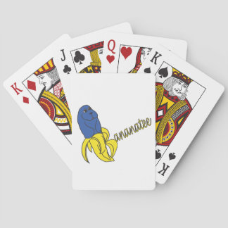 Baraja De Cartas Cubierta de Banantee de tarjetas