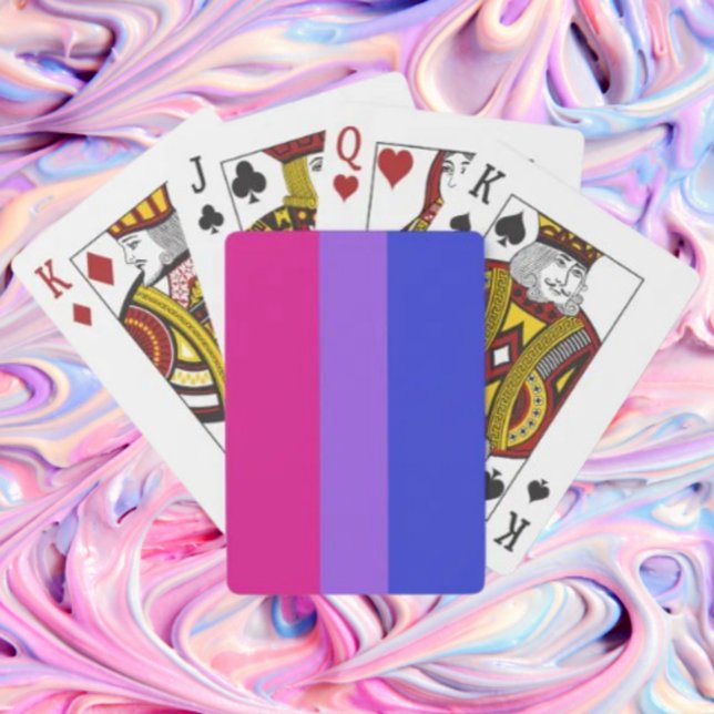Baraja De Cartas Cubierta de Bi Pride (Subido por el creador)
