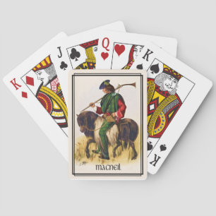 Baraja De Cartas Cubierta de bicicletas Clan MacNeil Classic Scotla