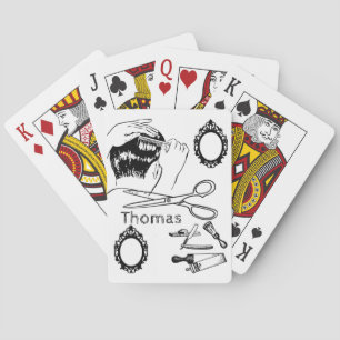Baraja De Cartas Cubierta de color de la tarjeta de reproducción