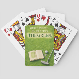 Baraja De Cartas Cubierta de Golf Golf Divertido para Golfista