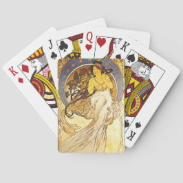 Baraja De Cartas Cubierta de la colección de la obra maestra de
