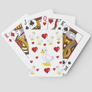 Baraja De Cartas Cubierta de la tarjeta de reproducción del pato