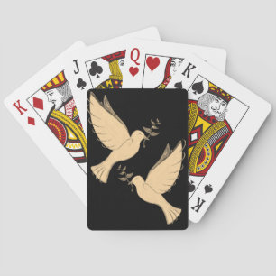 Baraja De Cartas Cubierta de la tarjeta de reproducción Dove