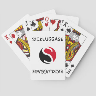 Baraja De Cartas Cubierta de tarjetas - logotipo de SICKLUGAGE
