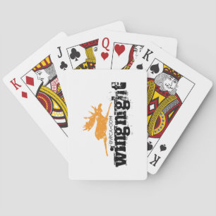 Baraja De Cartas Cubierta de Wingnight de tarjetas